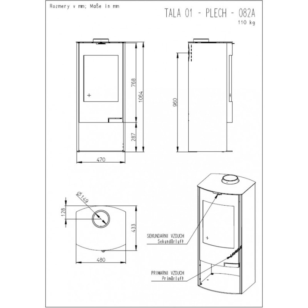 Romotop TALA N 01 porte galbée - vue 3