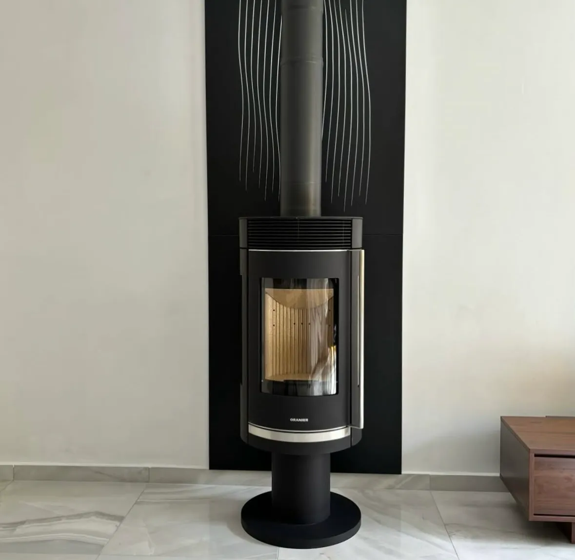Poêle à bois Oranier Rota Twist