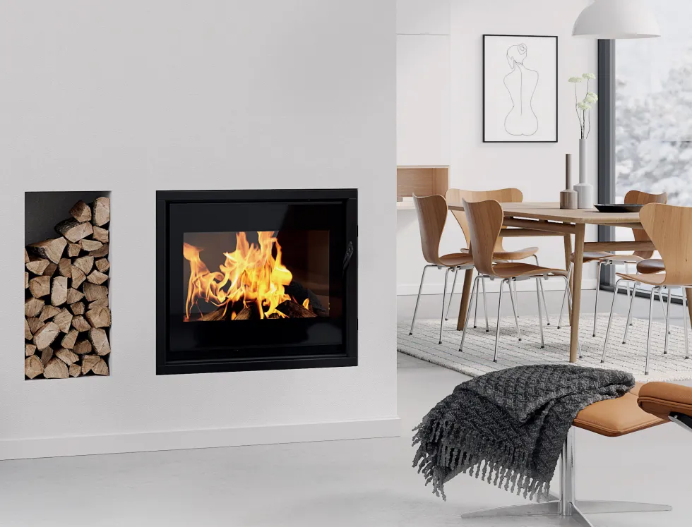 Insert à bois 2620SC/B Dovre