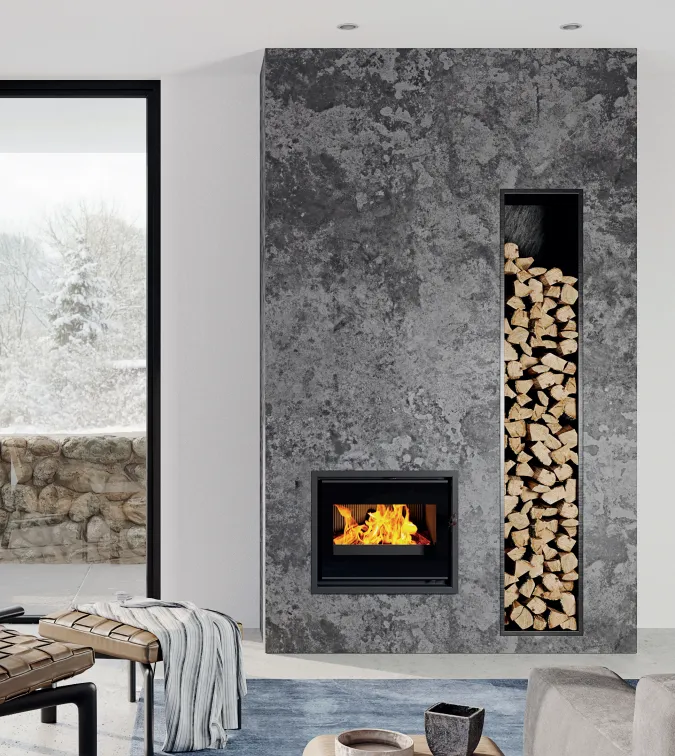 Insert à bois 2520S/B Dovre